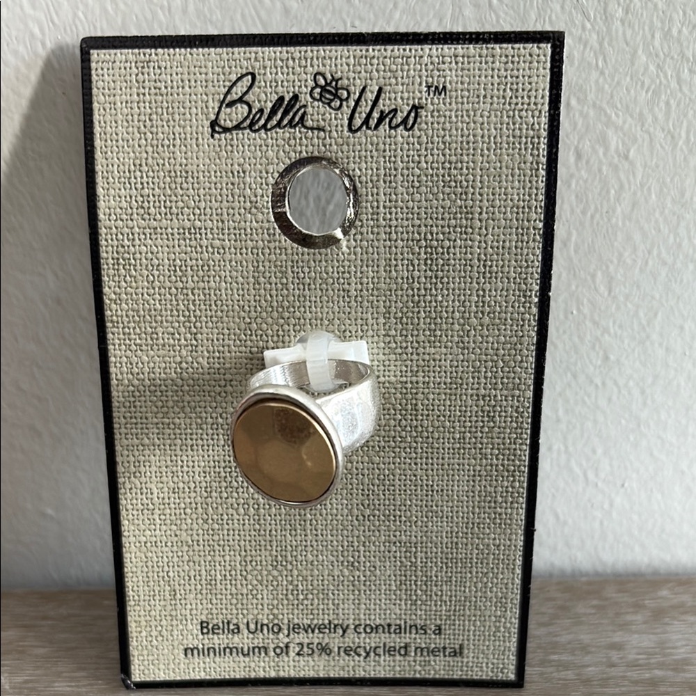 Bella Uno Two-Tone Ring